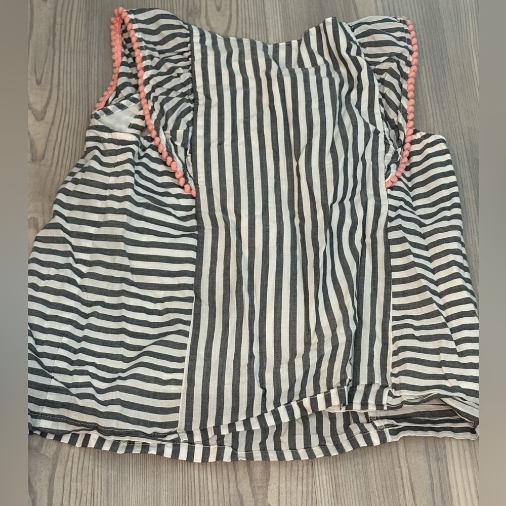 Gymboree Black and White Striped Top